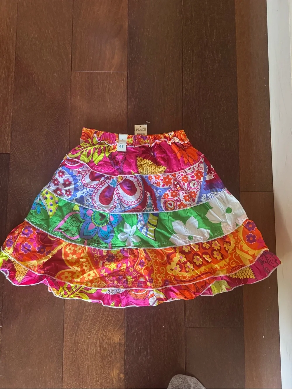 The Children's Place Multicolor Tiered A-Line Skirt
